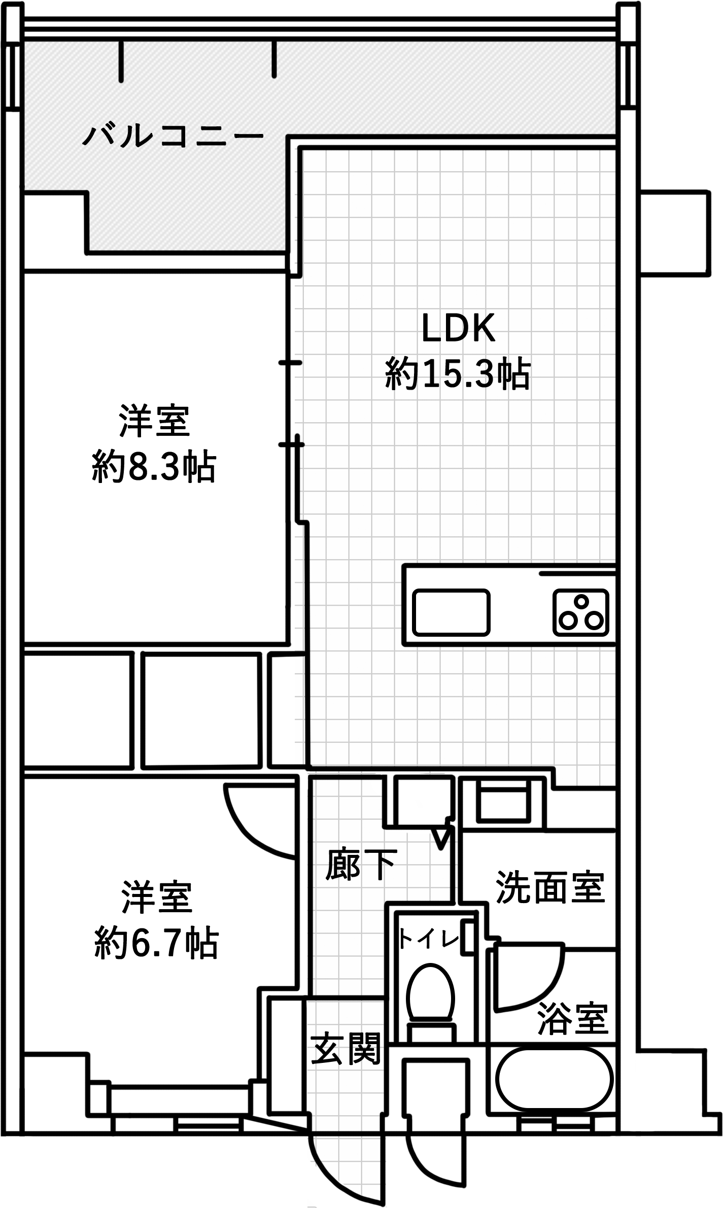 お部屋見取り図